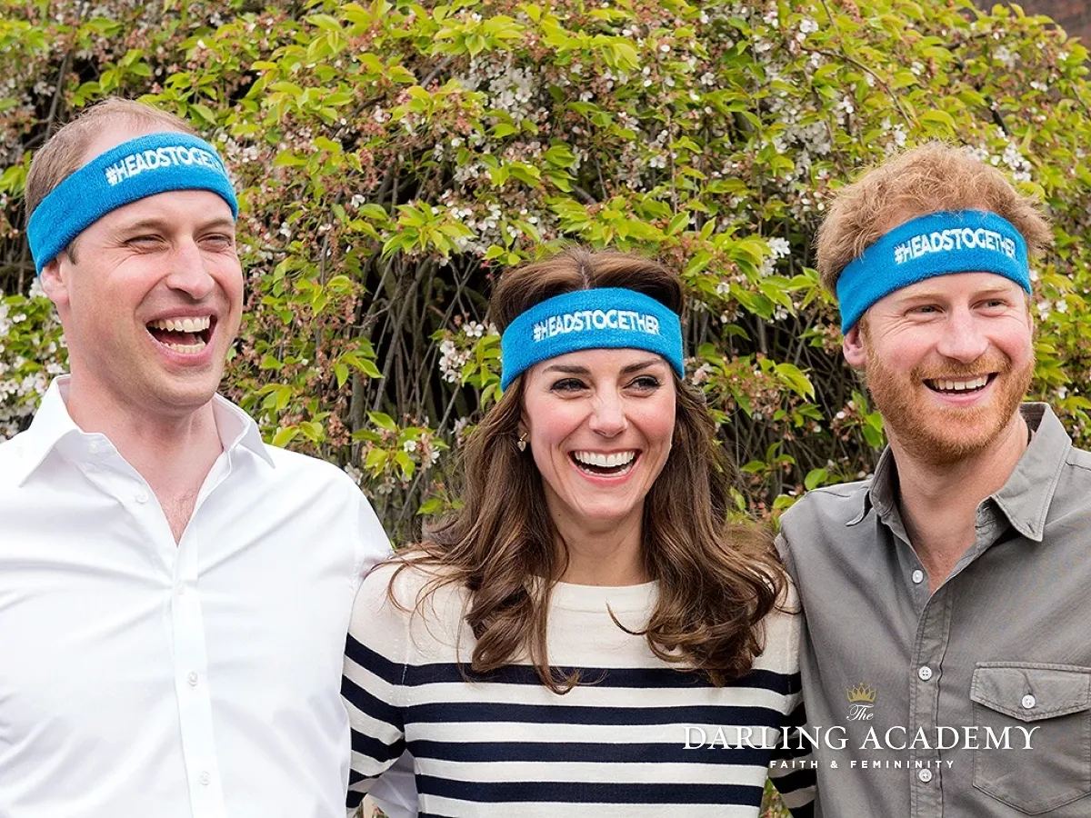 Heads together Kate Middleton