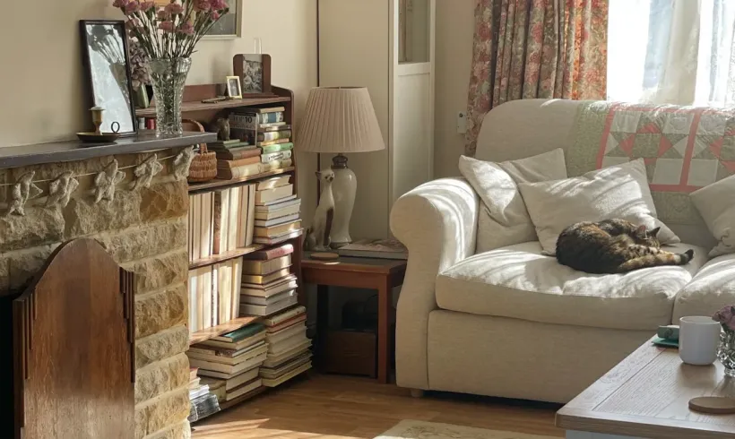 Finding peace at home when the world feels heavy