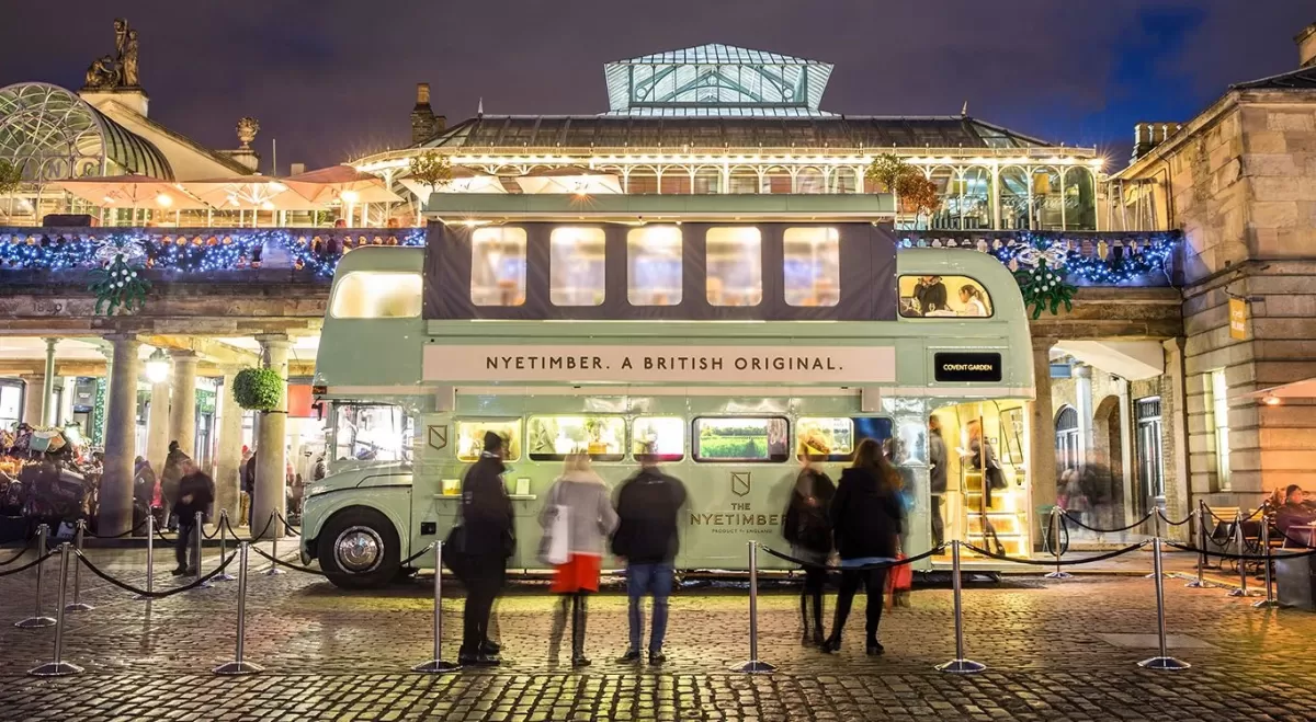 Nyetimber Routemaster bus festivals and events