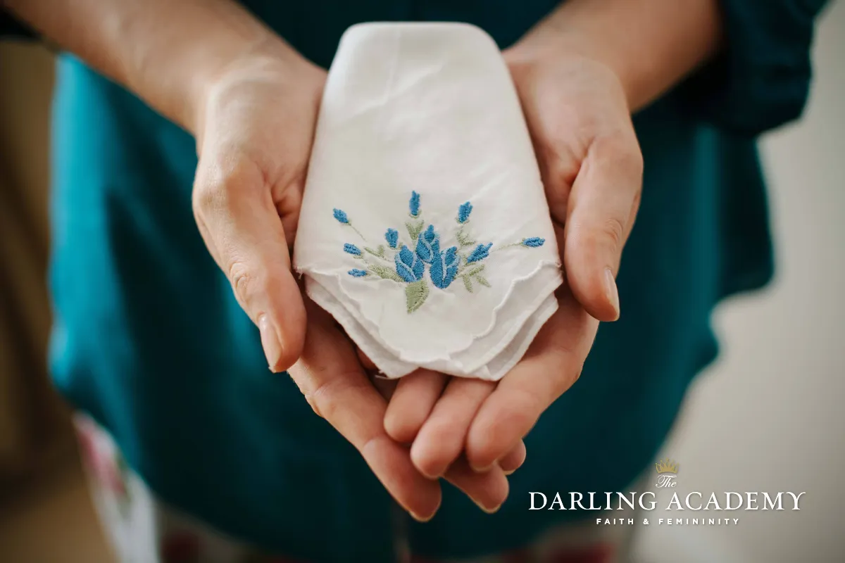 Old handkerchief for wedding
