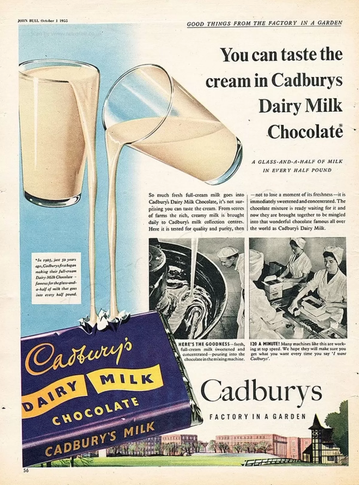 Vintage Cadbury advertising
