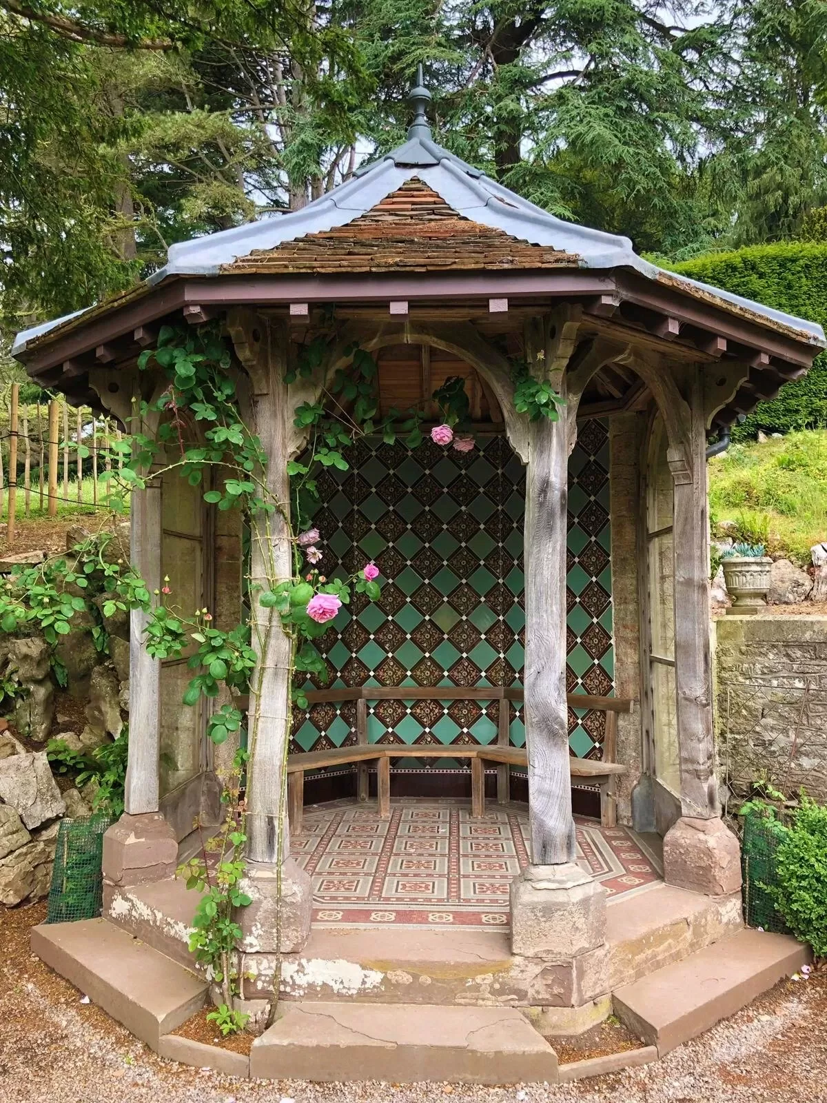 Victorian Garden Gazebo Tyntesfield