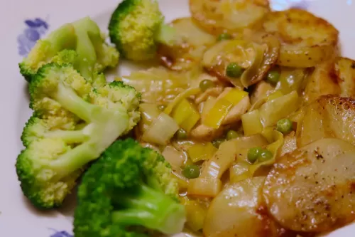 Chicken and Leek Pot Pie