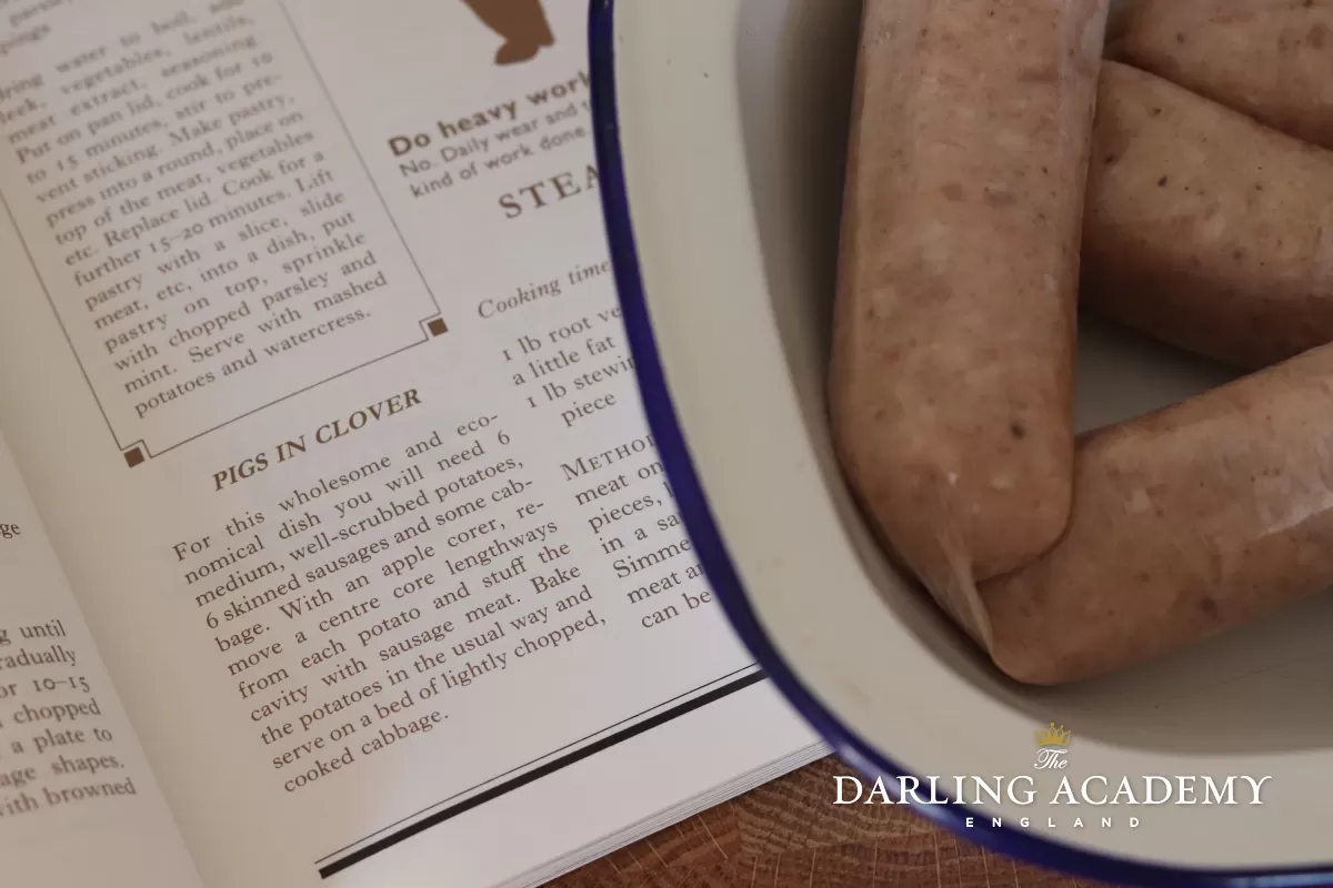 Pigs in Clover wartime recipe