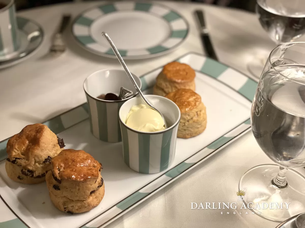Claridges scones afternoon tea