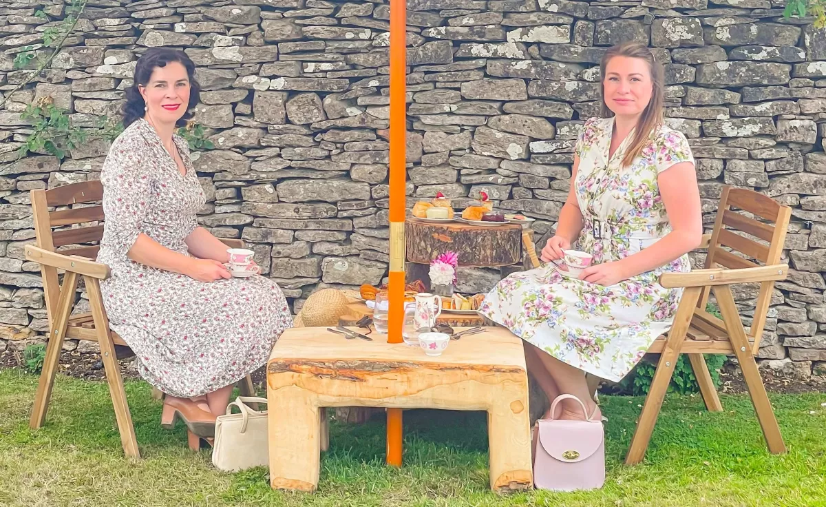 English afternoon tea Cotswolds