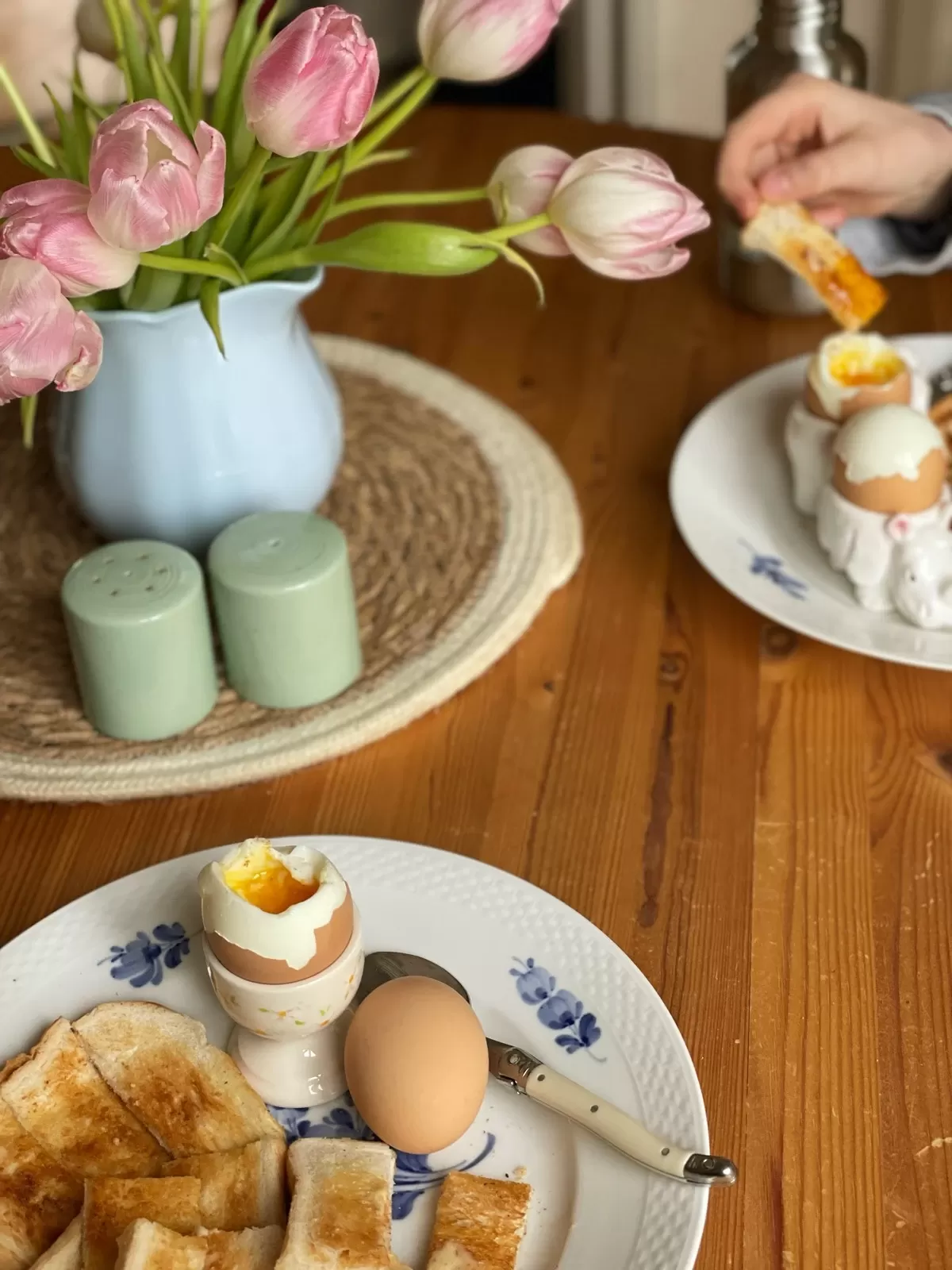 Dippy boiled eggs and soldiers