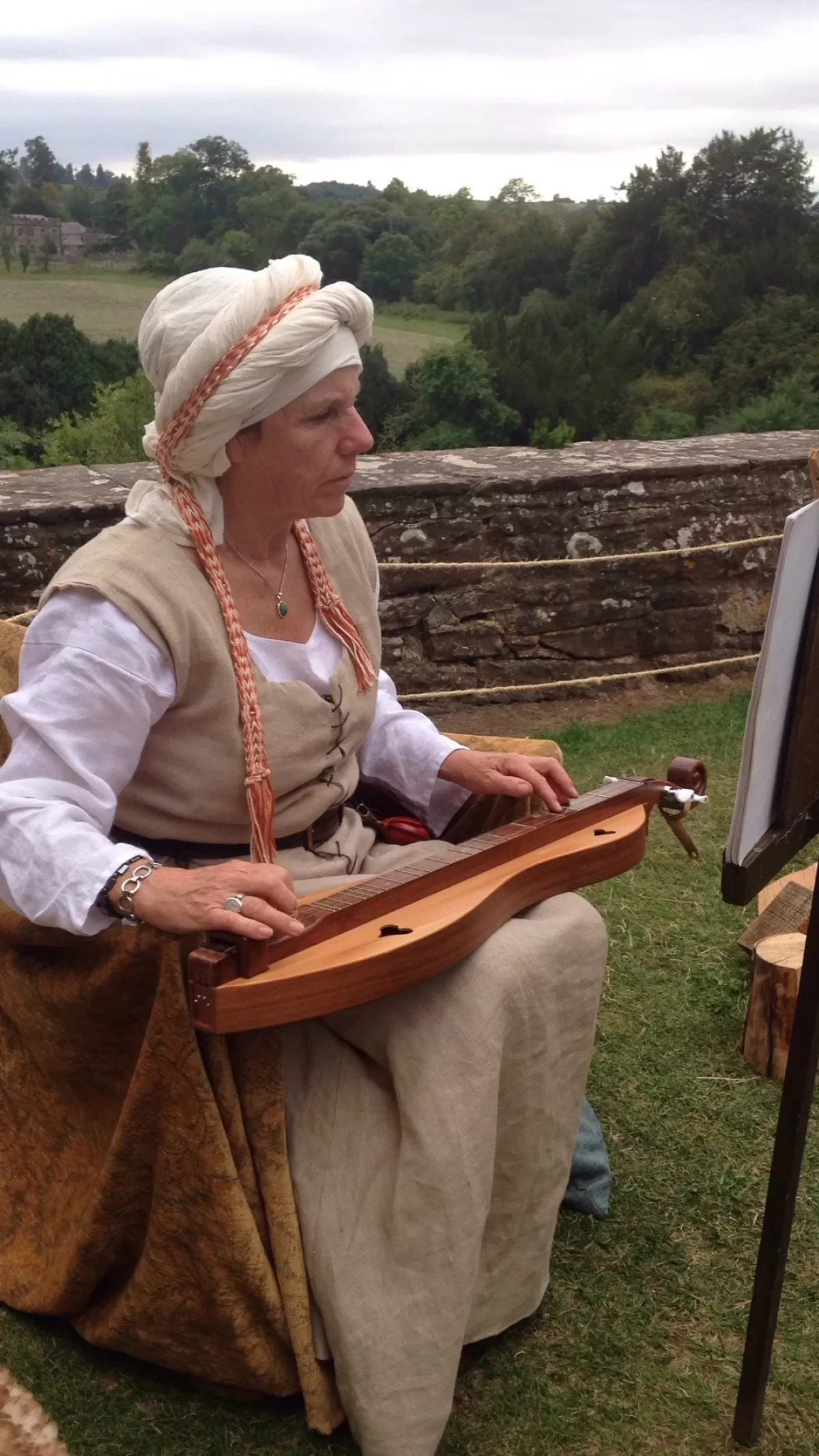 Tudor musician Berkeley Castle