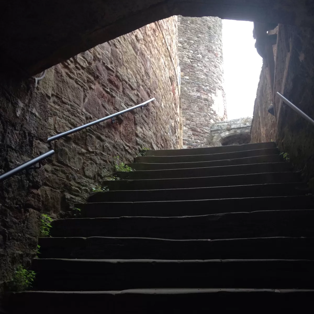 Trip steps at Berkeley Castle
