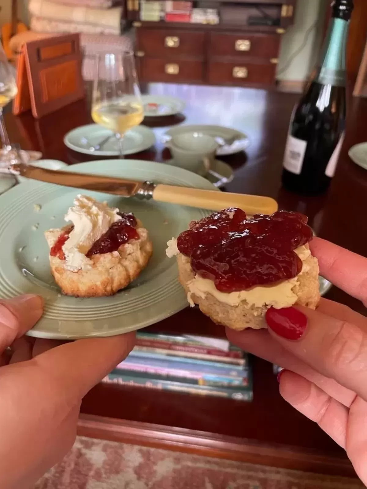 Jam Or Cream First Scones Debate