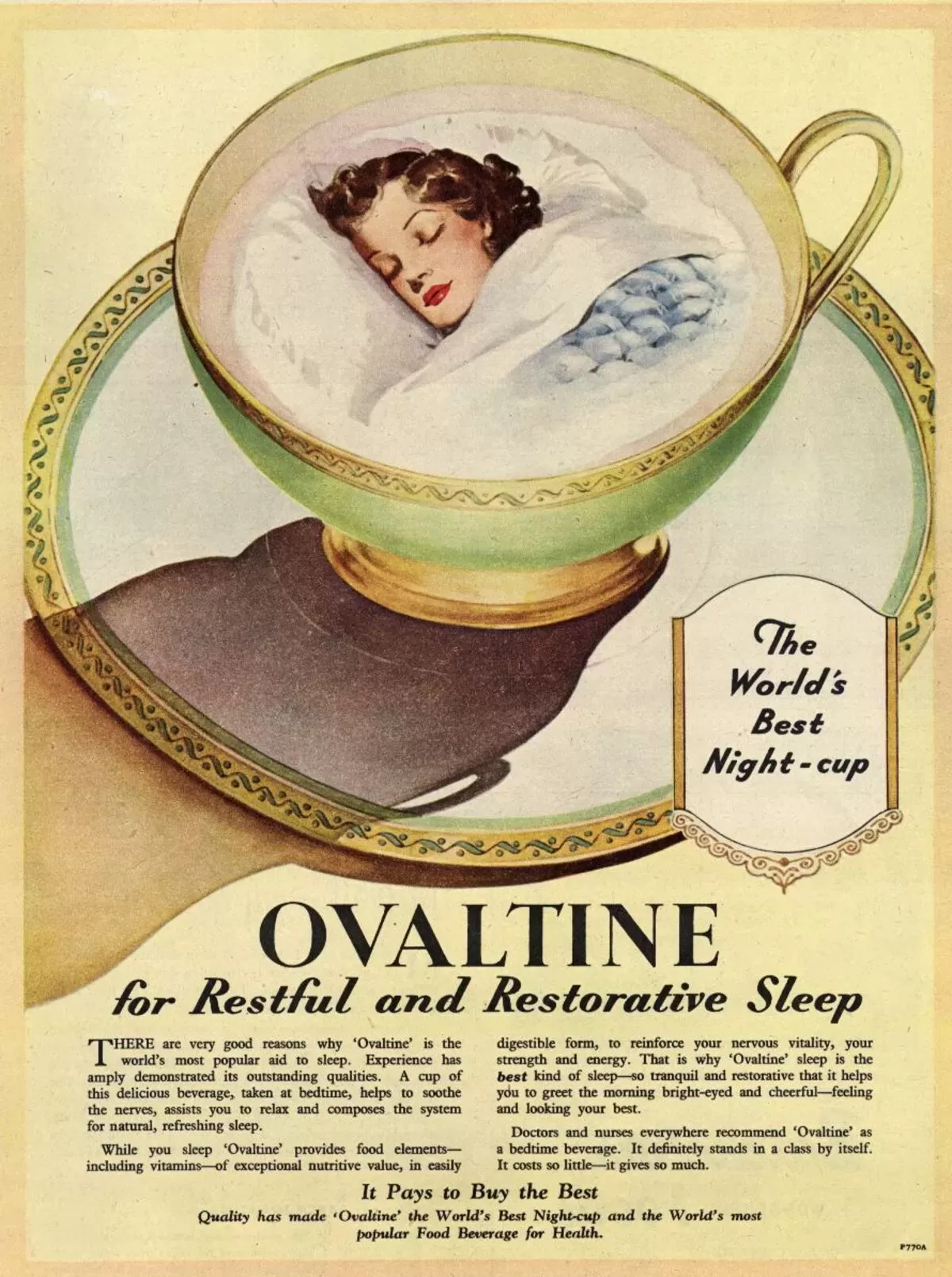 Vintage Ovaltine Advertising