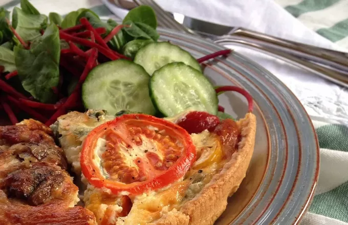 Cotswold kitchen garden inspired quiche recipes
