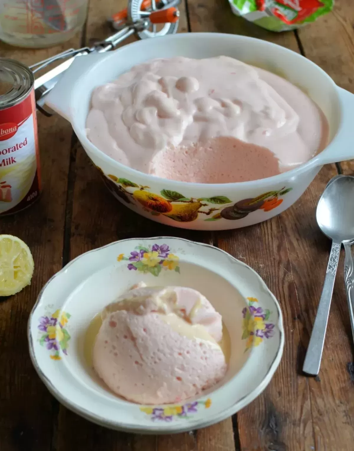 1950s Strawberry Mousse Recipe Evap