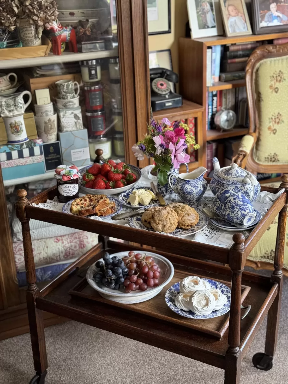 Sunday Tea Tray Trolley